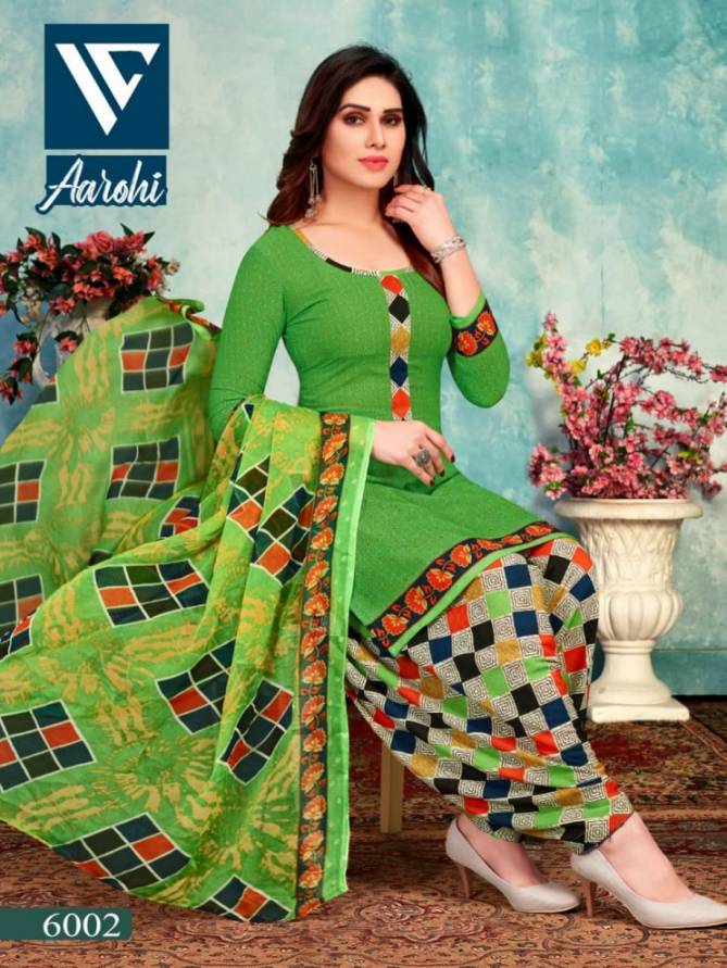 Sss Aarohi 6 Regular Wear Cotton Indo Printed Dress Material Collection